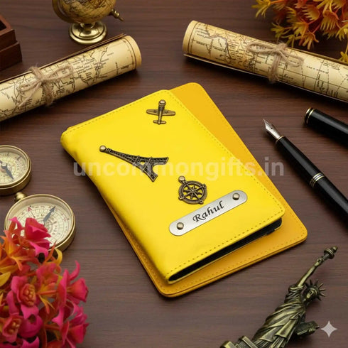 Personalized Travel Passport Cover